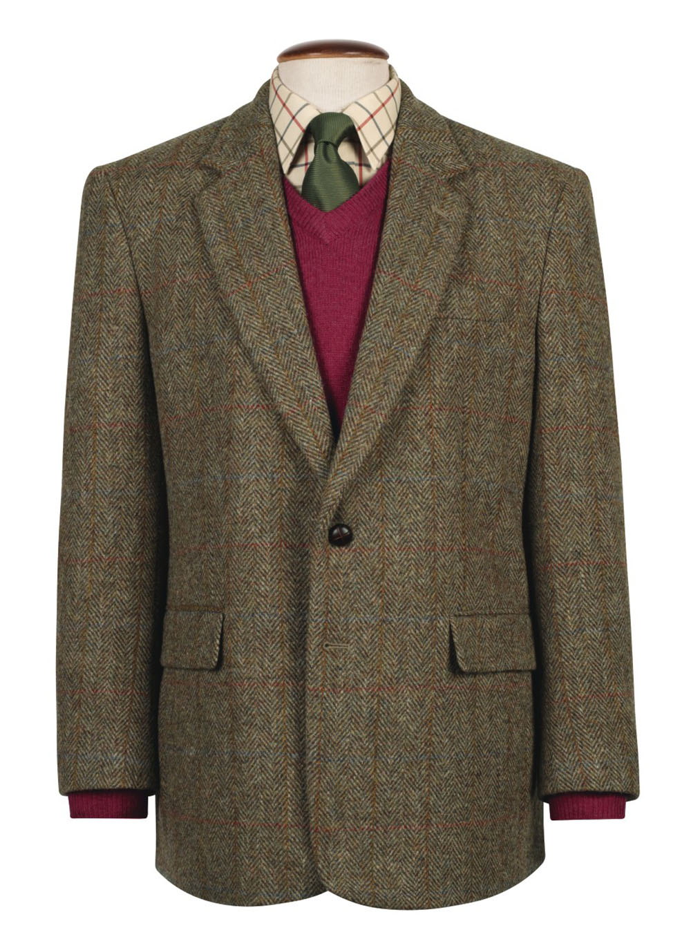 barbour harris tweed jacket