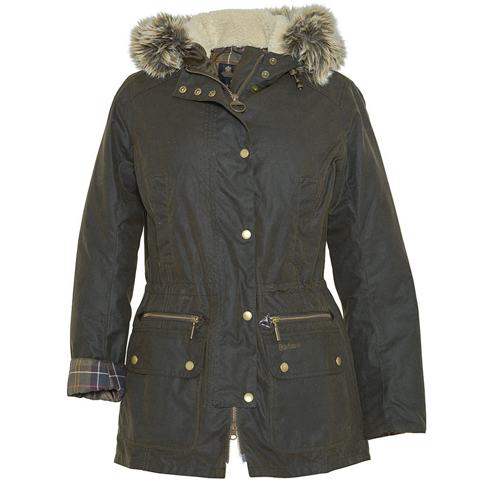 Barbour Ladies Kelsall Waxed Coat