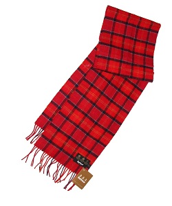 Barbour 100% Lambswool Tartan Scarf